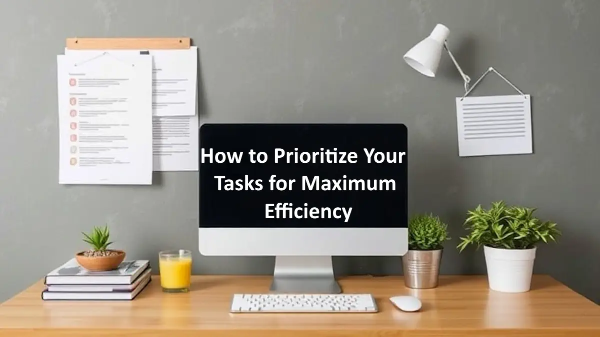 Effective task prioritization for maximum productivity and self-improvement